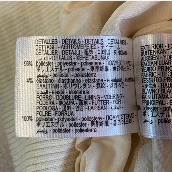 NWOT ZARA FAUX FUR BOMBER JACKET-SIZE XL - Picture 7 of 7